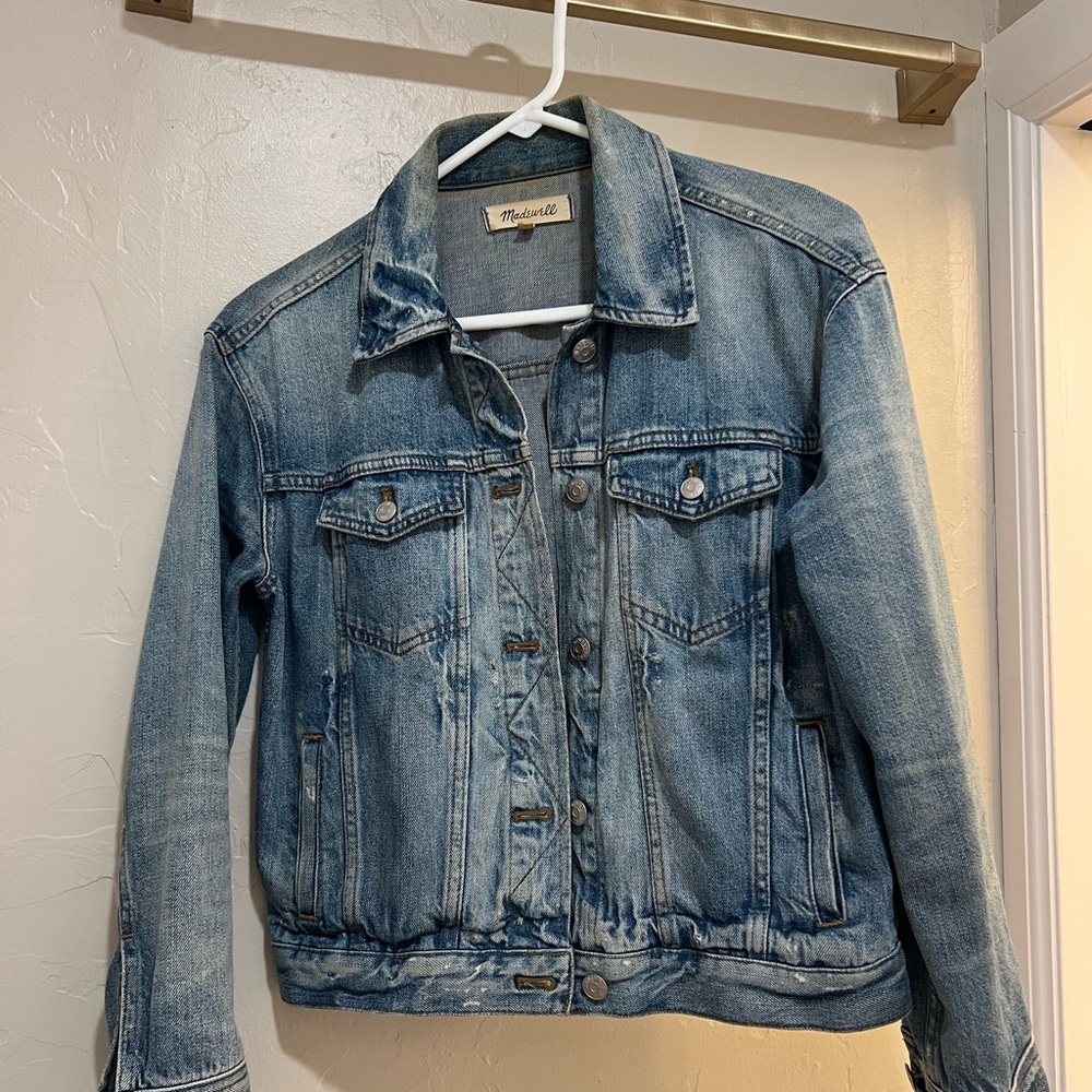 Madewell Light Blue Denim Jacket